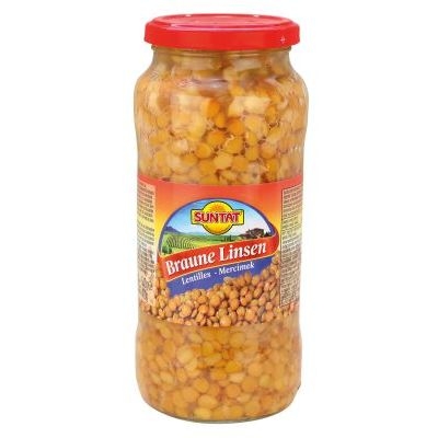 Brown Lentils 580ml