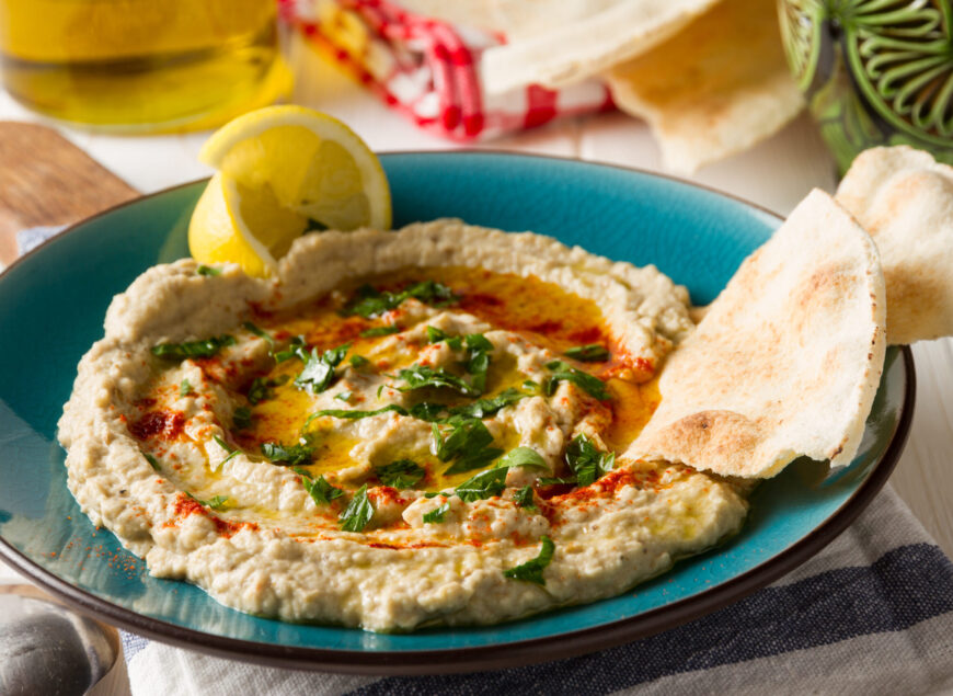 Baba ganoush excellent arabic appetizer and dip